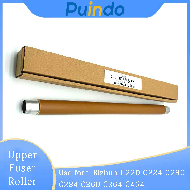 

Высококачественный верхний ролик фьюзера для Konica Minolta Bizhub C220 C224 C280 C284 C360 C364 C454, дополнительный нагревательный ролик