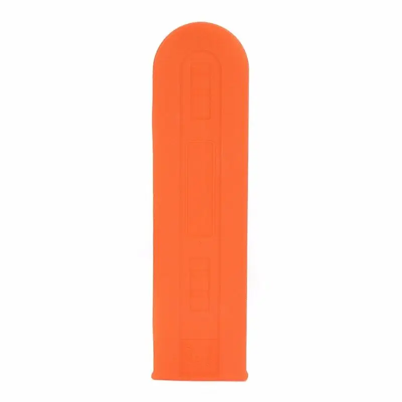 11cmW Chainsaw Cover Bar Chain Guide Plate 40cmL Case Fits 14-16 inch Orange Protector Replacement Scabbard Tool