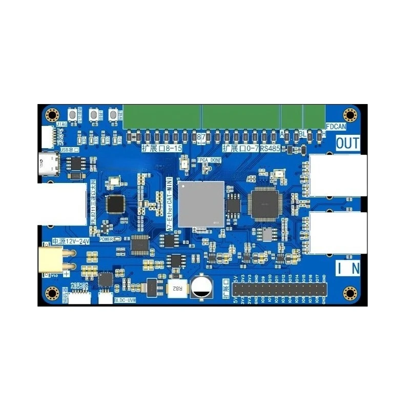 For EtherCAT CAN FD BLDC Development Board Based on FPGA