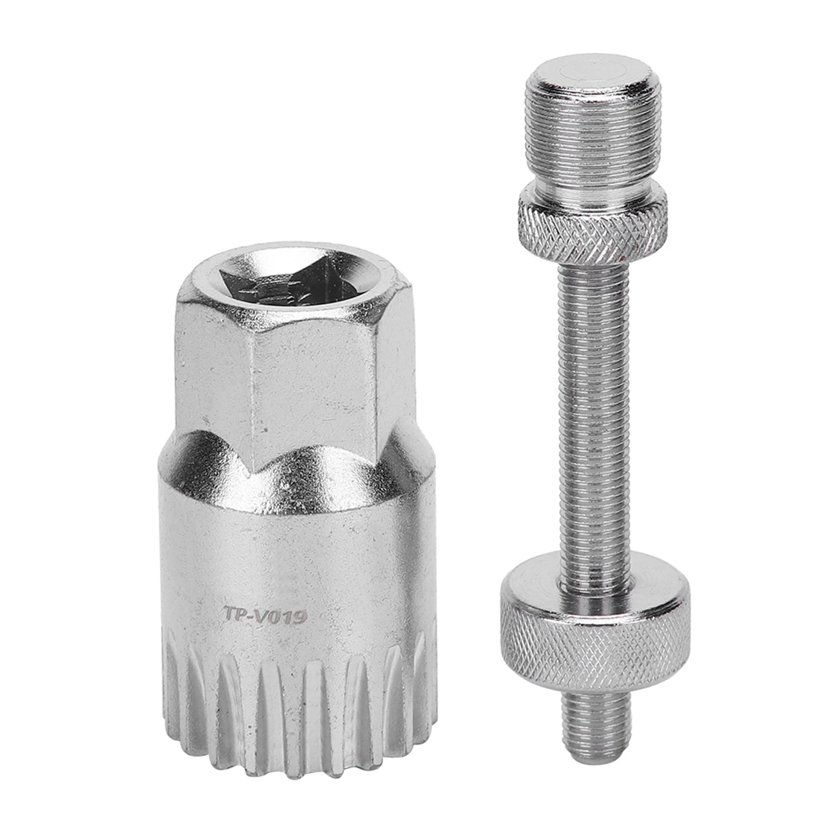 Portable Bicycle Bottom Bracket Removal Tool Bike Square Hole Spline Maintenance Installation Anti‑Drop Device Mountain Bike Set