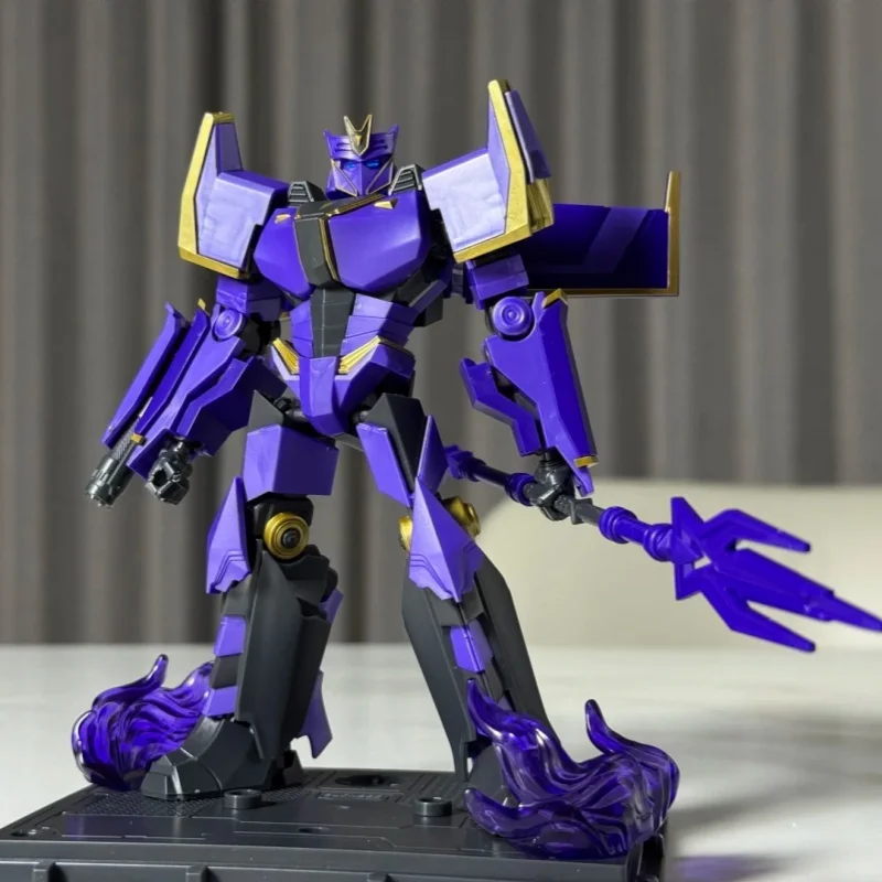 

IN STOCK Blokees Champion Transformers Megatronus Prime Action Figures Assembly Model Kit The Fallen Original Robot Model Gifts