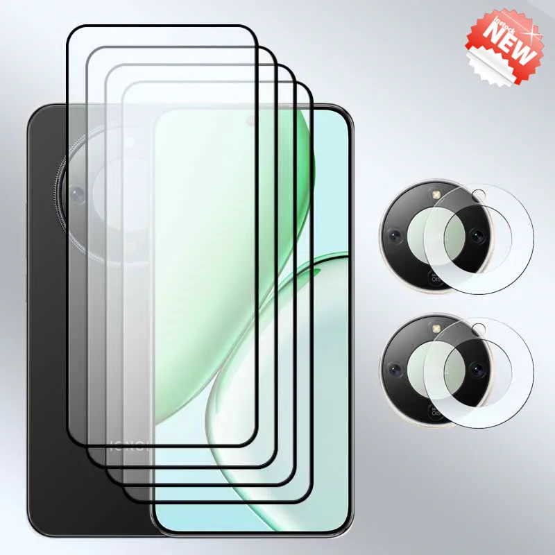 

Upgrade Full Cover Glass For Honor X70 Screen protector 9H Anti-Scratch Front glass For Honor X70 Soft lens film