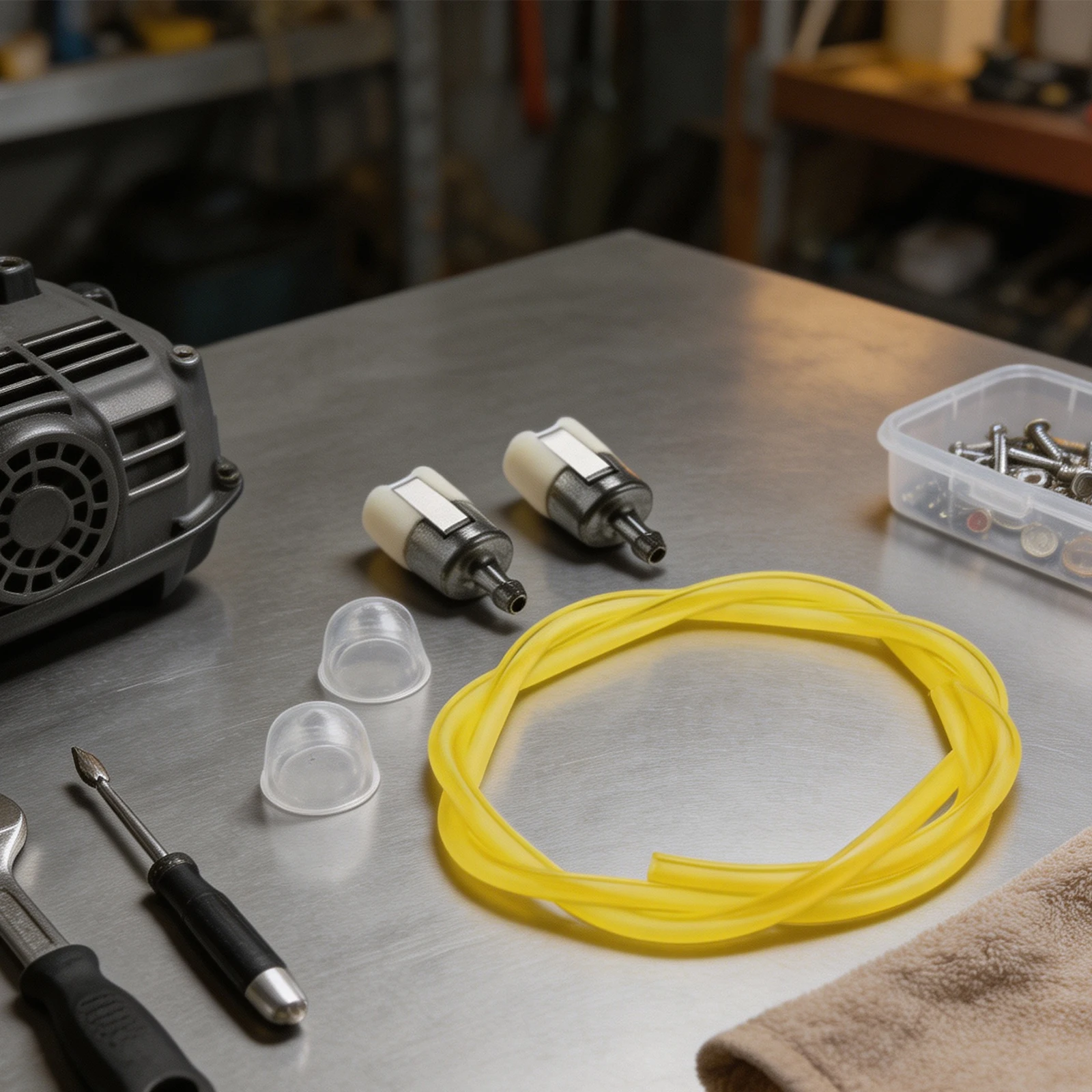 Trimmer for primer Bulb Fuel Filter Line Hose Replacement Bundle for HONDA GX25 GX22 GX31 GX35 Strong and Reliable