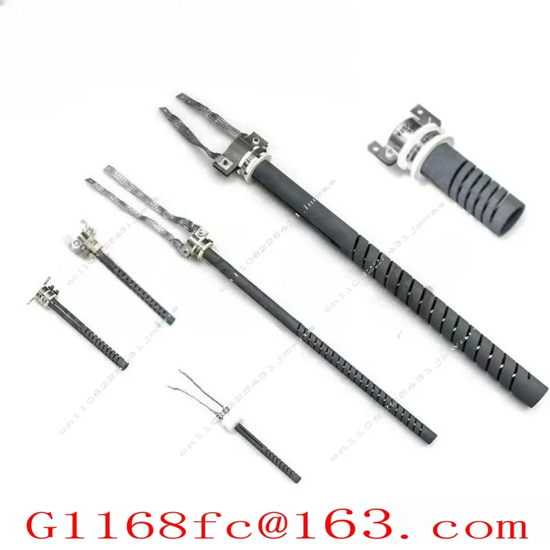 Diameter 16-45SIC Single and Double Thread Silicon Carbide Rod High-temperature Resistant Spiral Heating Tube