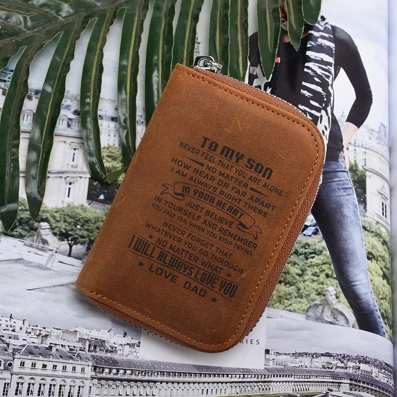 

Кошелек с логотипом моему сыну визитная Карточка Rfid, лидер продаж, для кредитных карт