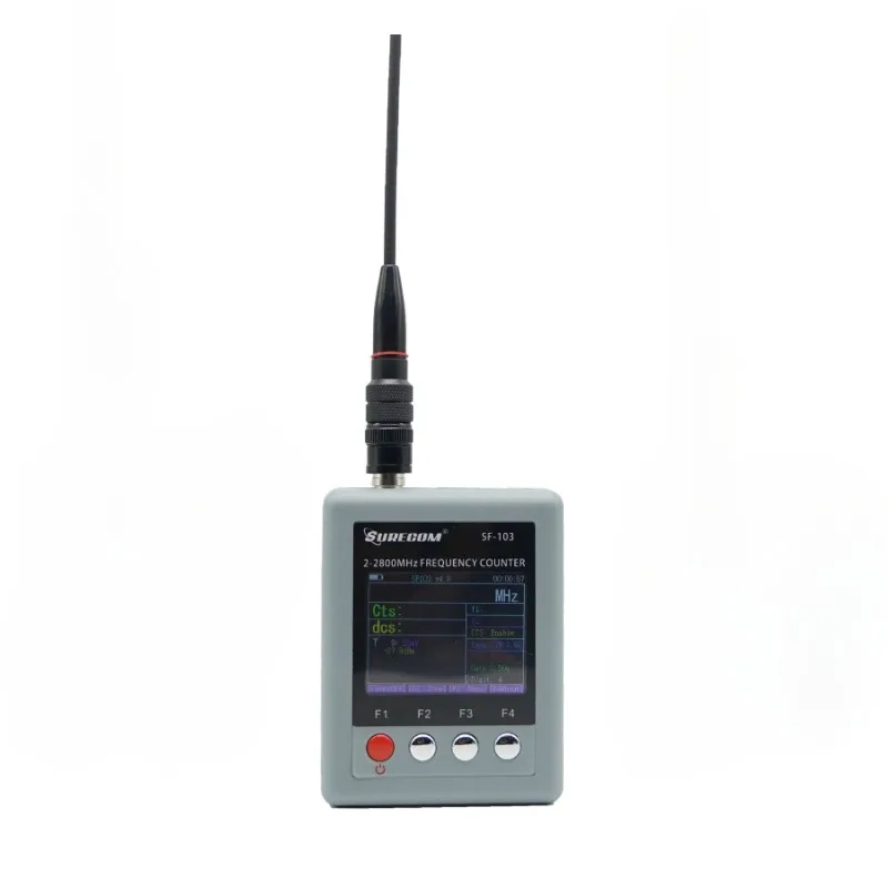 SURECOM SF-103 DMR Digital Signal Testable 2MHz-200MHz/27MHz Tester 27Mhz-3000Mhz Decoder Portable Frequency CTCCSS/DCS