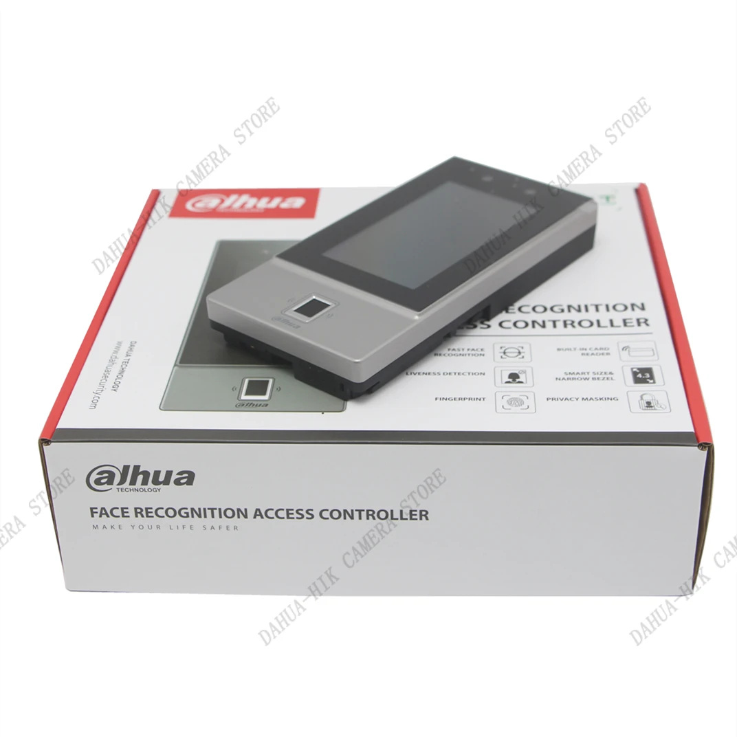 Imagem -04 - Dahua Face Recognition Access Controller Suporte Fingerprint ic Card e Senha de Desbloqueio Asi6214s-pw