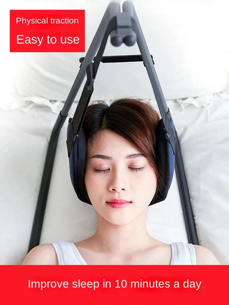 Fixed traction neck brace household simple equipment