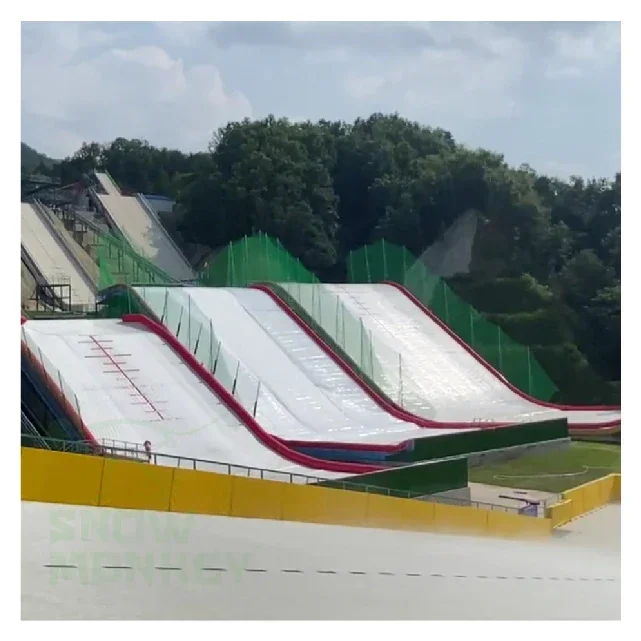 Jazda na nartach nie jest ograniczona sezonami i przestrzeniami SNOW MONKEY tor do jazdy na nartach na sucho