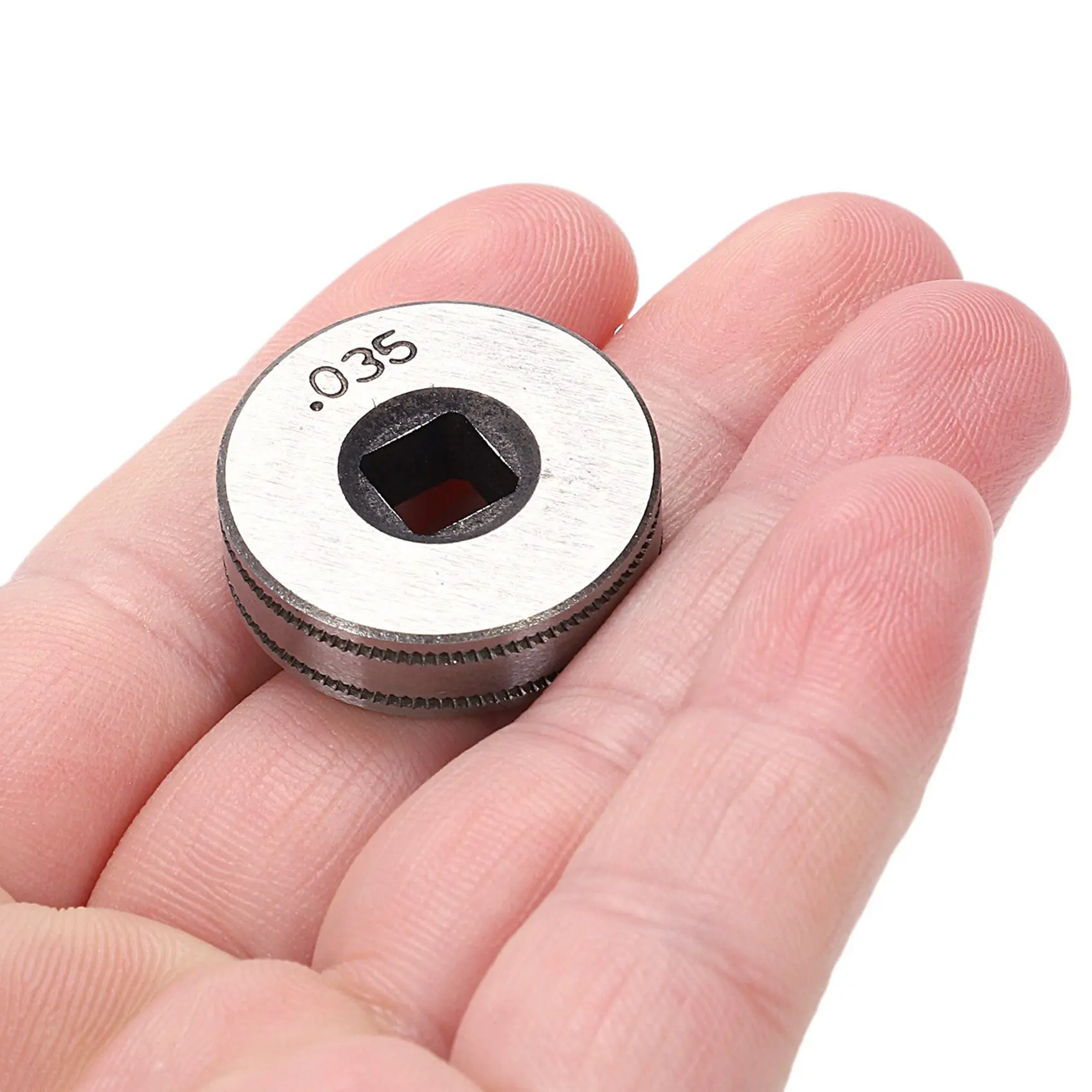 AT05-2X Mig Welder Wire Feed Drive Roller Roll Wheel Kit 25Mm Diameter 0.8-0.9Mm/.030 Inch-.035 Inch