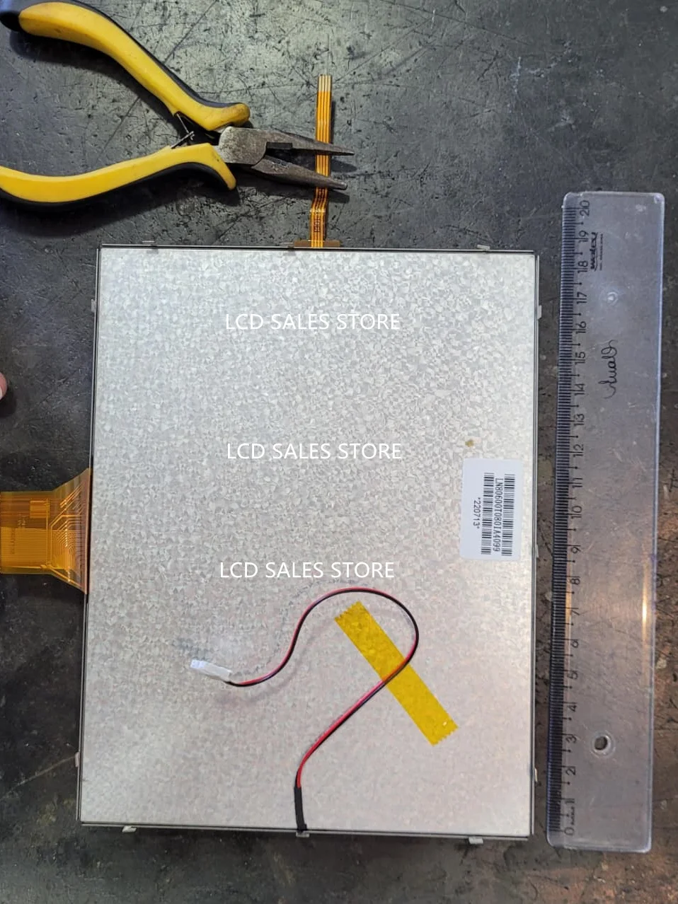 DISPLAY LCD  & TOUCH Panel GLASS LN80600T080IA4099