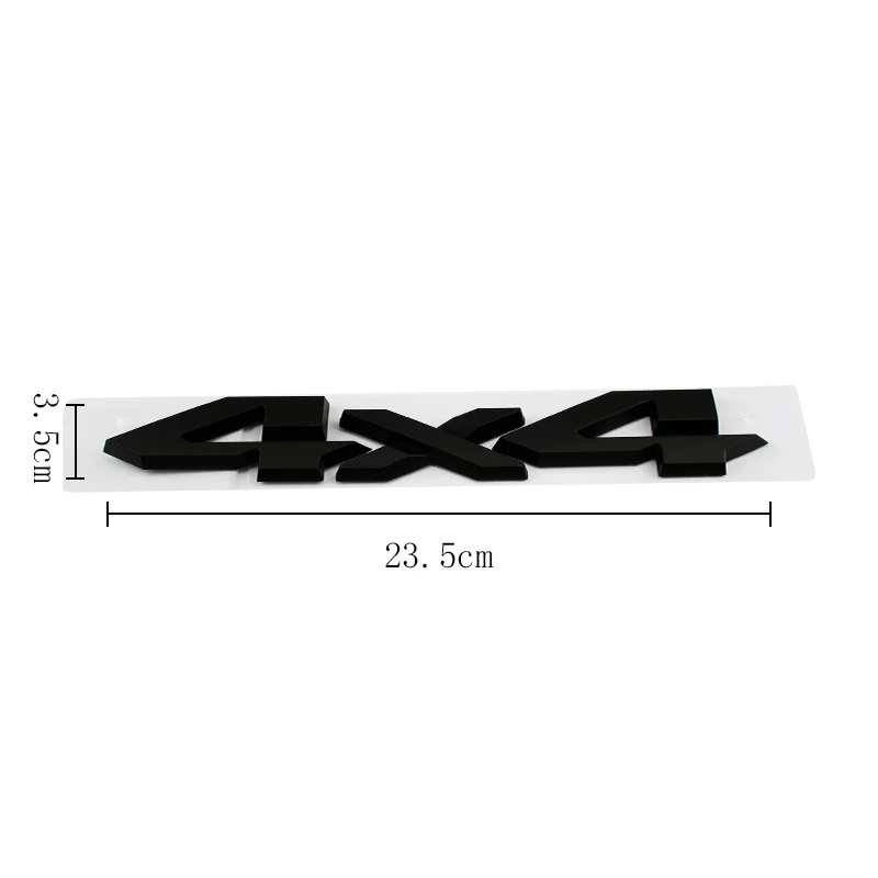 Car ABS Rear Trunk 4X4 Letters Logo Badge Emblem Decals Sticker For Jeep Dodge RAM 1500 2500 3500 Styling Decoration Accessories view 6