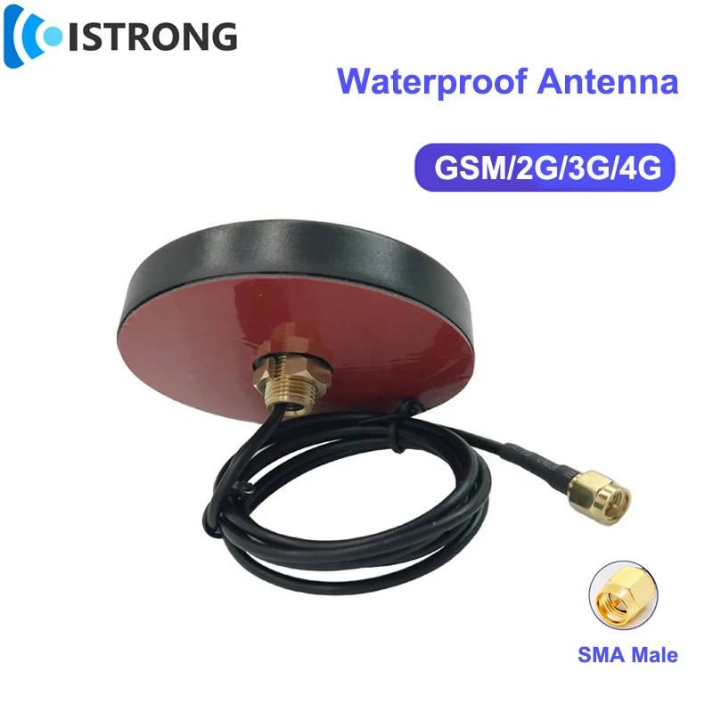 4G Outdoor Waterproof Antenna GSM GPRS 2G 3G Mobile Signal Booster Amplifier for DTU Intelligence Terminal Cabinet 700-2700MHz