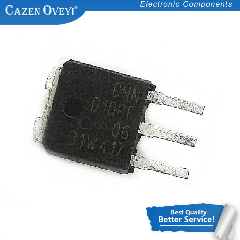 

IC Chipset 10pcs/lot D10PF06 STD10PF06 TO-251 In Stock