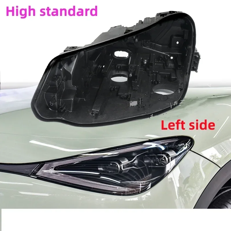 For Smart 2022 2023 Headlight Base Headlamp House Headlamp Rear Cover Auto Headlight Back House Headlamp Rear Shell