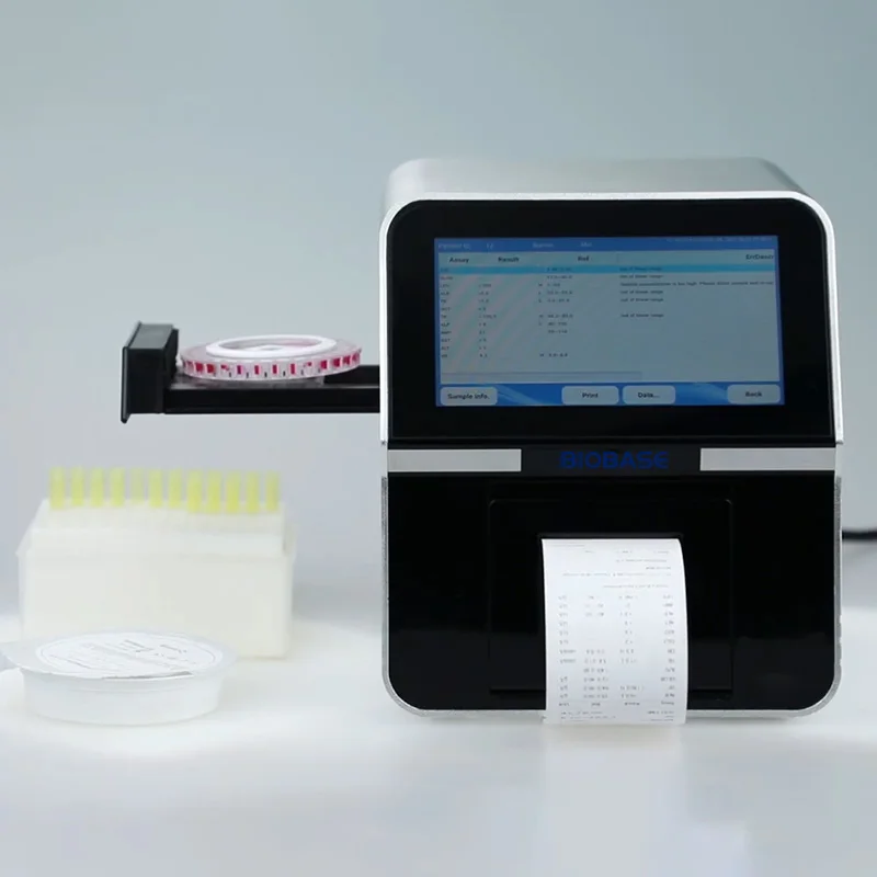 Fully Automatic Veterinary Biochemistry Analyzer POCT Dry Chemistry Analyzer