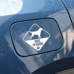 Customization Creative BEAGLE DOG ON BOARD Car Rear Window Waterproof Prevent Bask In Decal Vinyl Sticker 10.2CM*10.2CM