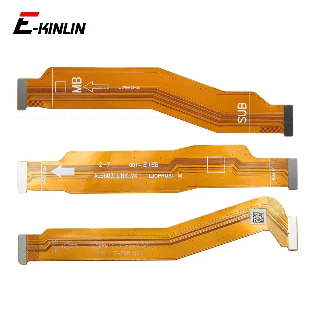Main Board Motherboard Connect LCD Flex Cable For OPPO Realme 8 8i 8s 9 9i 10 Pro 5G 4G