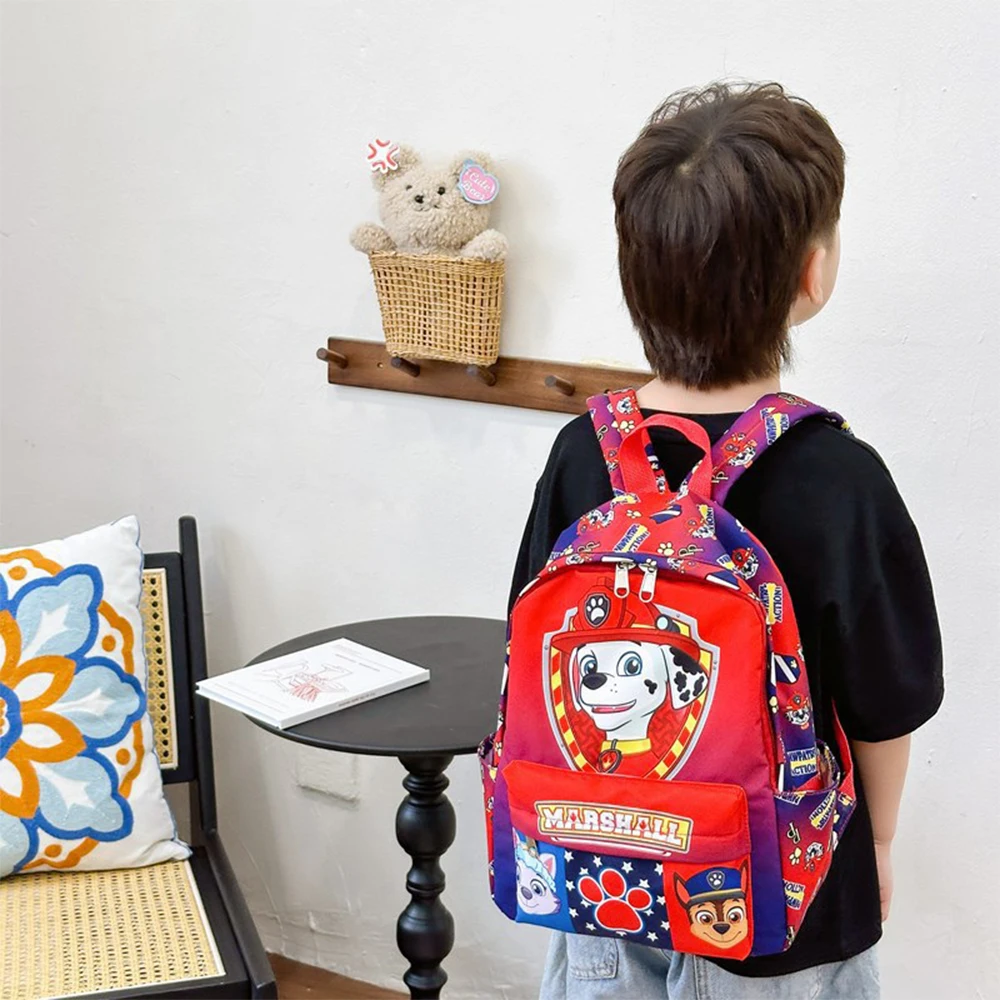 Pfote Patrouille Skye Chase Schult asche Anime Figur Jungen Mädchen Cartoon Rucksack Welpen Patrouille Puppe niedlichen Cartoon für Kinder Spielzeug Geschenke