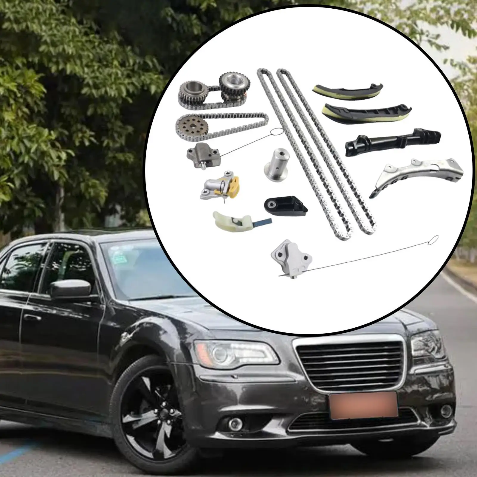 

5184357AE Easy Installation Direct Replace Timing Chain Kit Vehicle Maintenance Accessories for Chrysler 200 3.6L 2012-2013