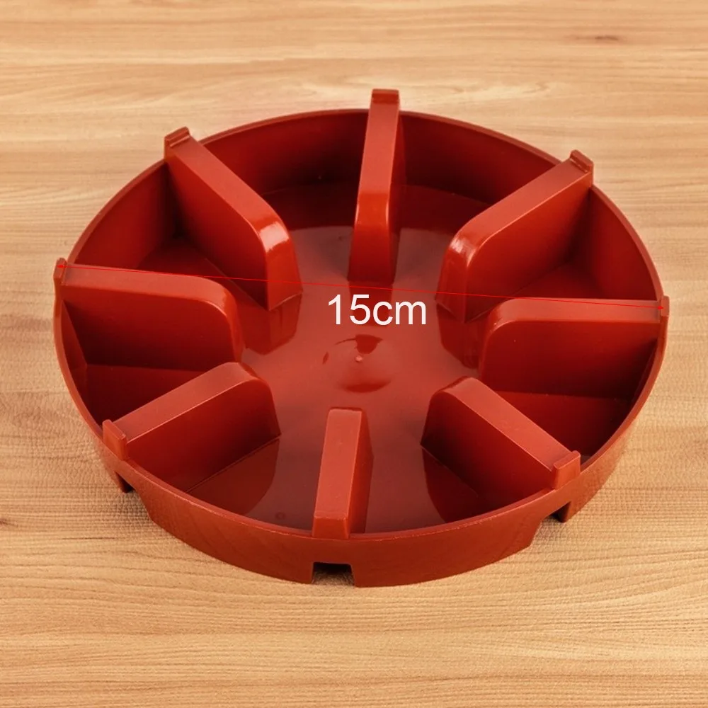 2Pcs New Plastic Flowerpot Tray Thickened Breathable Drip Tray Round Anti Rotting Root Plant Pot Tray Gardening