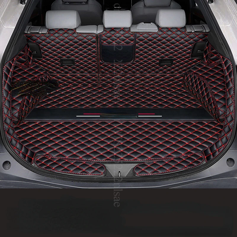 For Toyota BZ4X Accessories 2022 2023 Trunk Mat PU Leather Waterproof Cargo Liner Boot Carpets Interior Cover Storage Pad