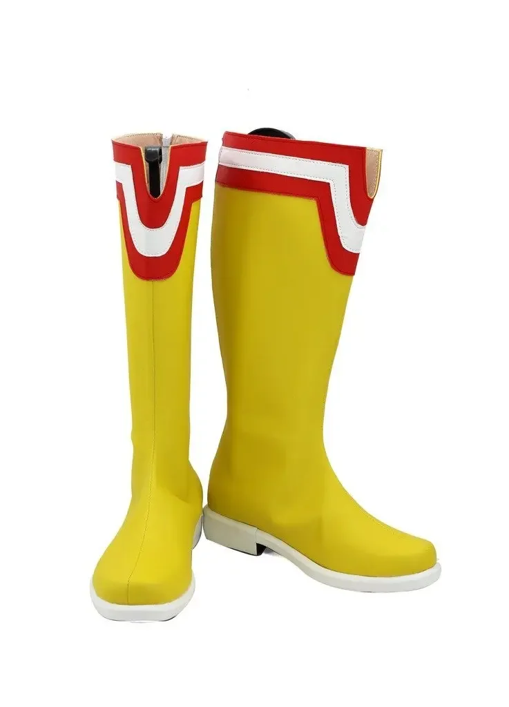 My Hero Academia All Might Cosplay Sapatos, Custom Made Botas