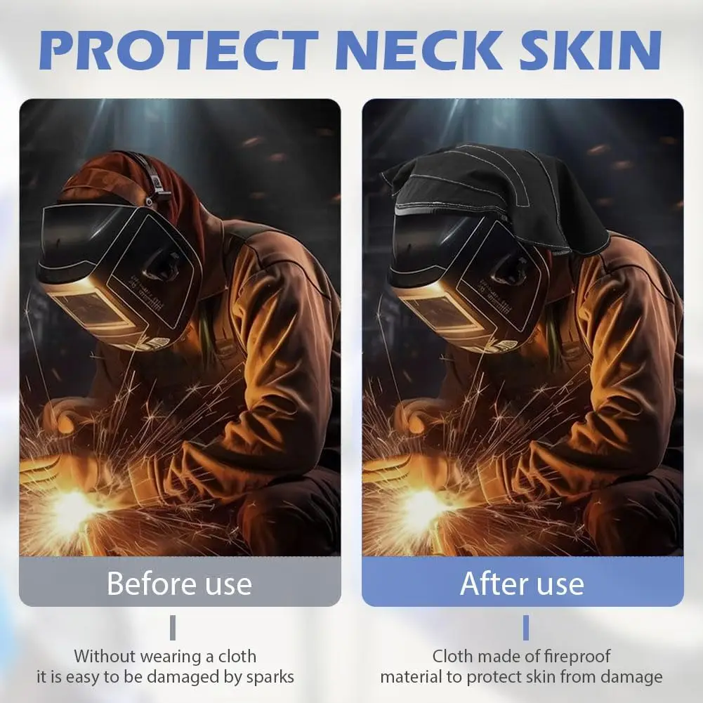 ملحقات غطاء اللحام غطاء رأس اللحام لمعظم خوذات اللحام، ملحقات خوذة اللحام