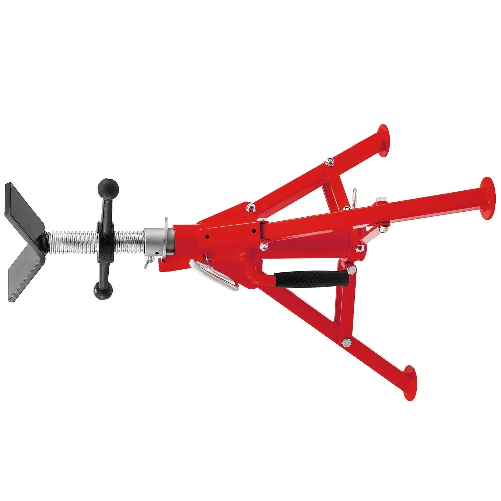 

V-head Pipe Rack Jack Industrial Grade Folding Tripod Support Vice, Adjustable Height, Can Be Customized To Sample Custom Steel