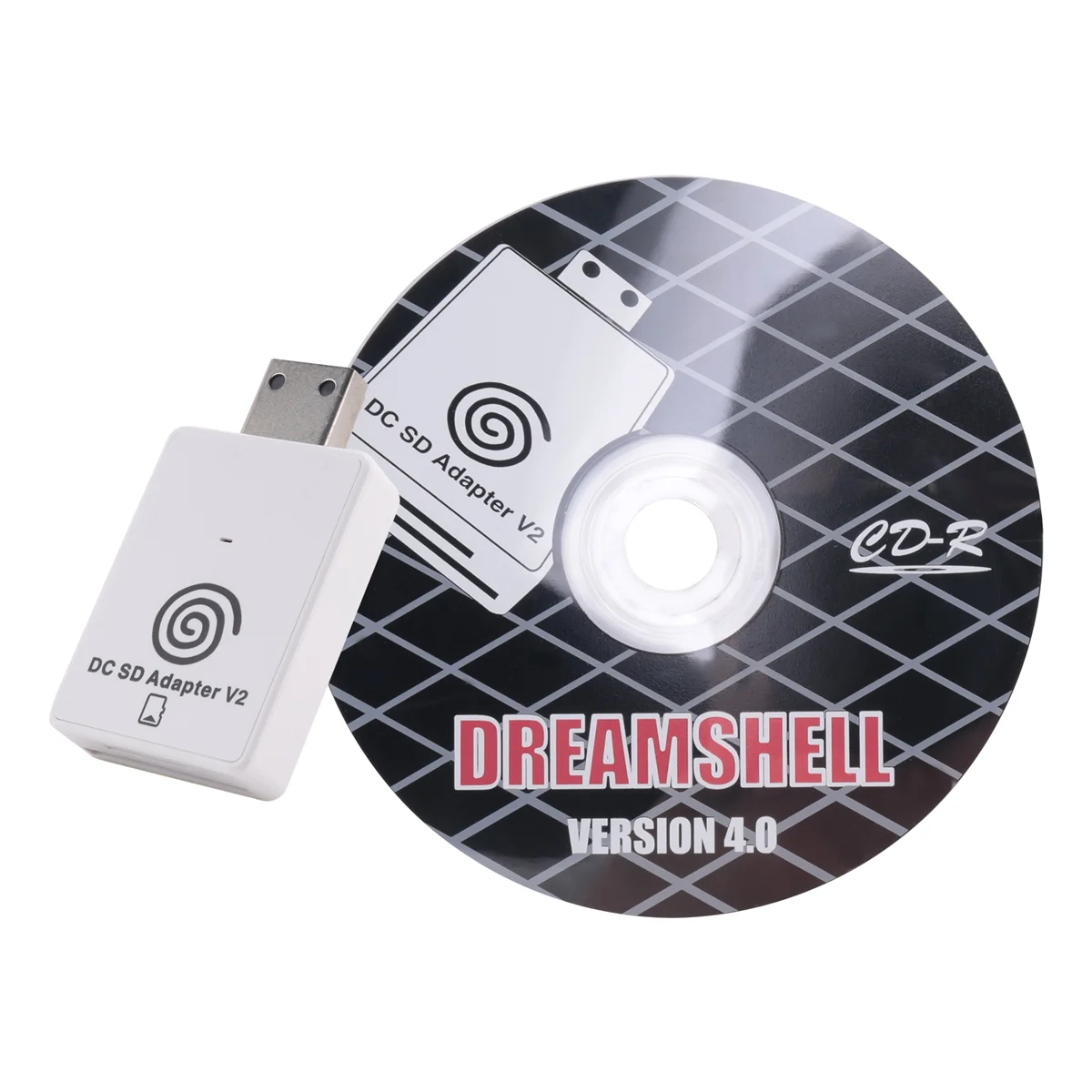 Lettore adattatore scheda SD/TF per Dreamcast e CD con caricatore di avvio DreamShell Leggi giochi per DC Dreamcast