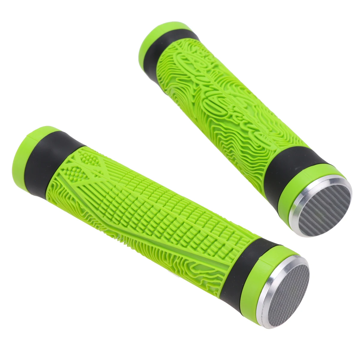 

1 Pair Skid-Proof Bicycle Handlebar Grips Silicone Cycling Covers For Mountain Road Bike Anti-Slip Rainy Weather