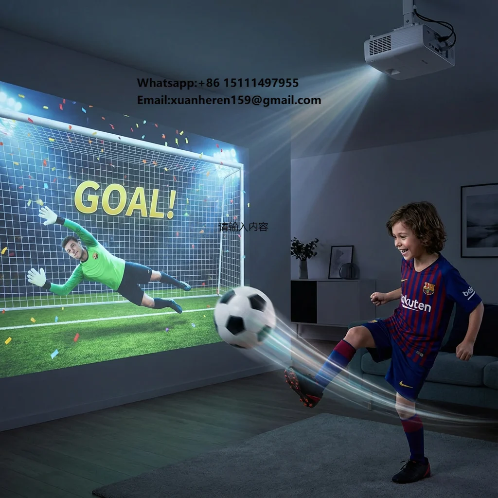 

Indoor Soccer Training Equipment with Hologram Projector Interactive Games for Football Sport Center Court Equipment