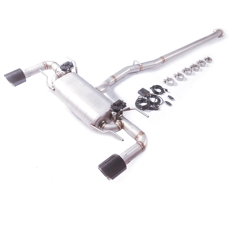 [Custom product] 2013-2020 for Toyota GT86 2.0L stainless steel exhaust system muffler with valve