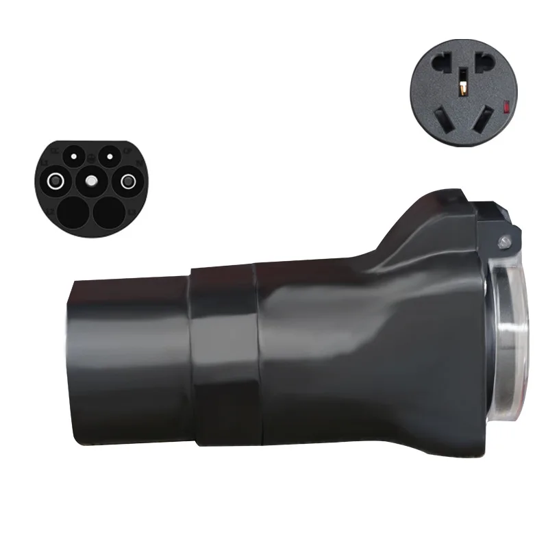 V2L Adapter GBT to Schuko, 16A 220V EV Discharge Adapter for Outdoor Camping  Emergency Power