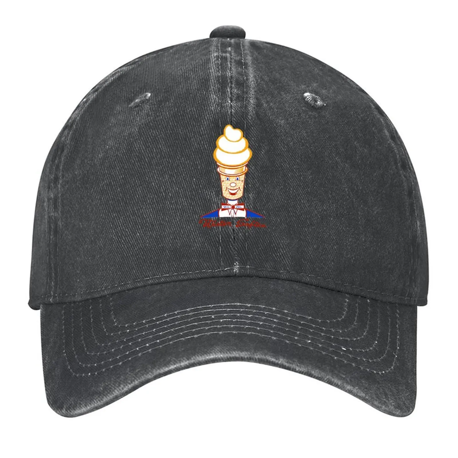 

Vintage Defunct 50s-60s Mister Softee Ice Cream Logo Baseball Cap Ball Cap Golf Hat Man Golf Cap Hood Men Caps Women's