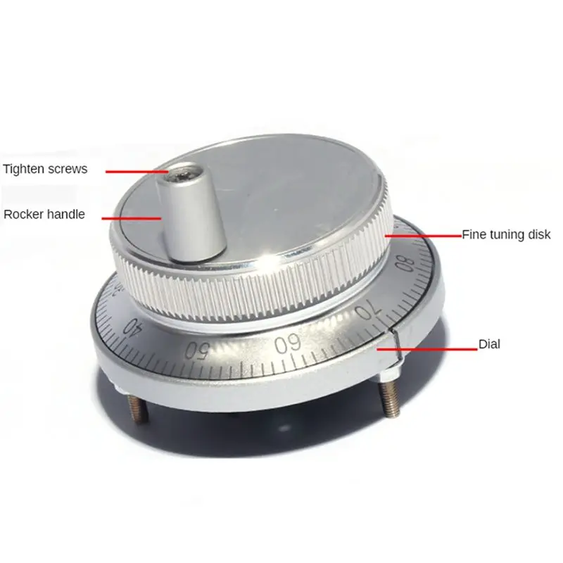A84X-2X 100Ppr 4-Terminal Electronic Handwheel Manual Pulse Encoder 5V-24V Cnc System Hand Pulse Lathe Hand Crank