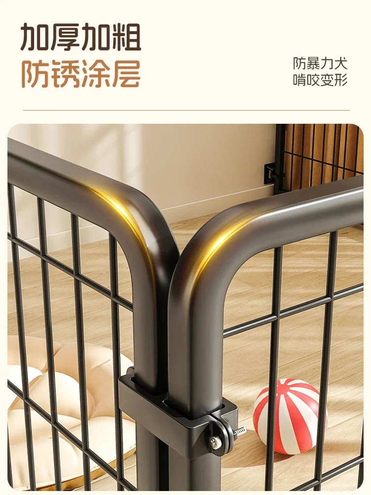 Pet Fence, Indoor Large Dog Cage Medium-sized Dog Golden Retriever Edge Shiba Dog Fence