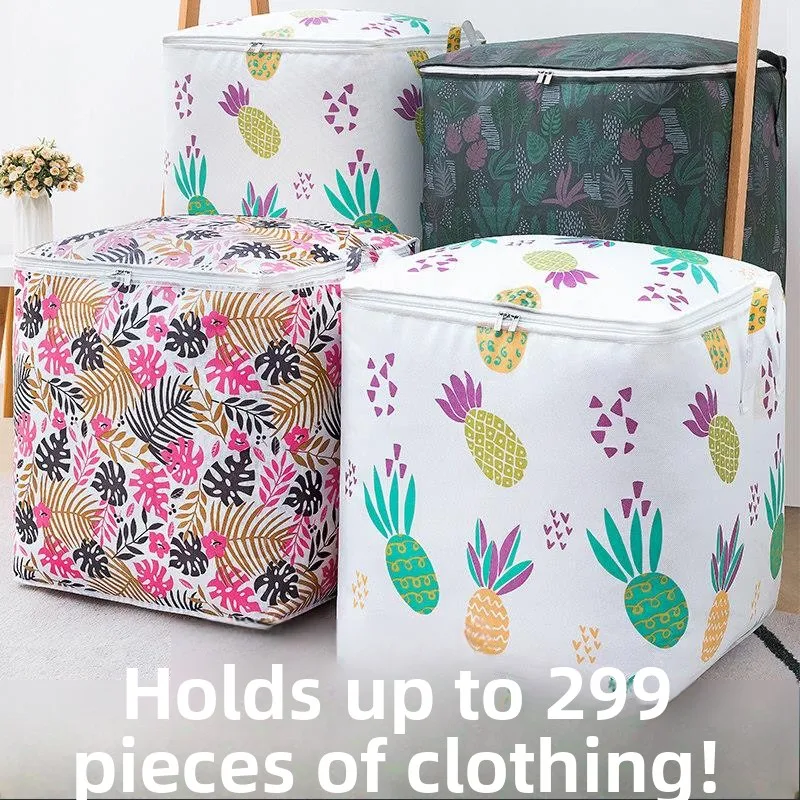 Durable Clothing And Quilt Storage Bag Moisture Proof Mold Proof Moving Dormitory Organization Bag Essential Accessories