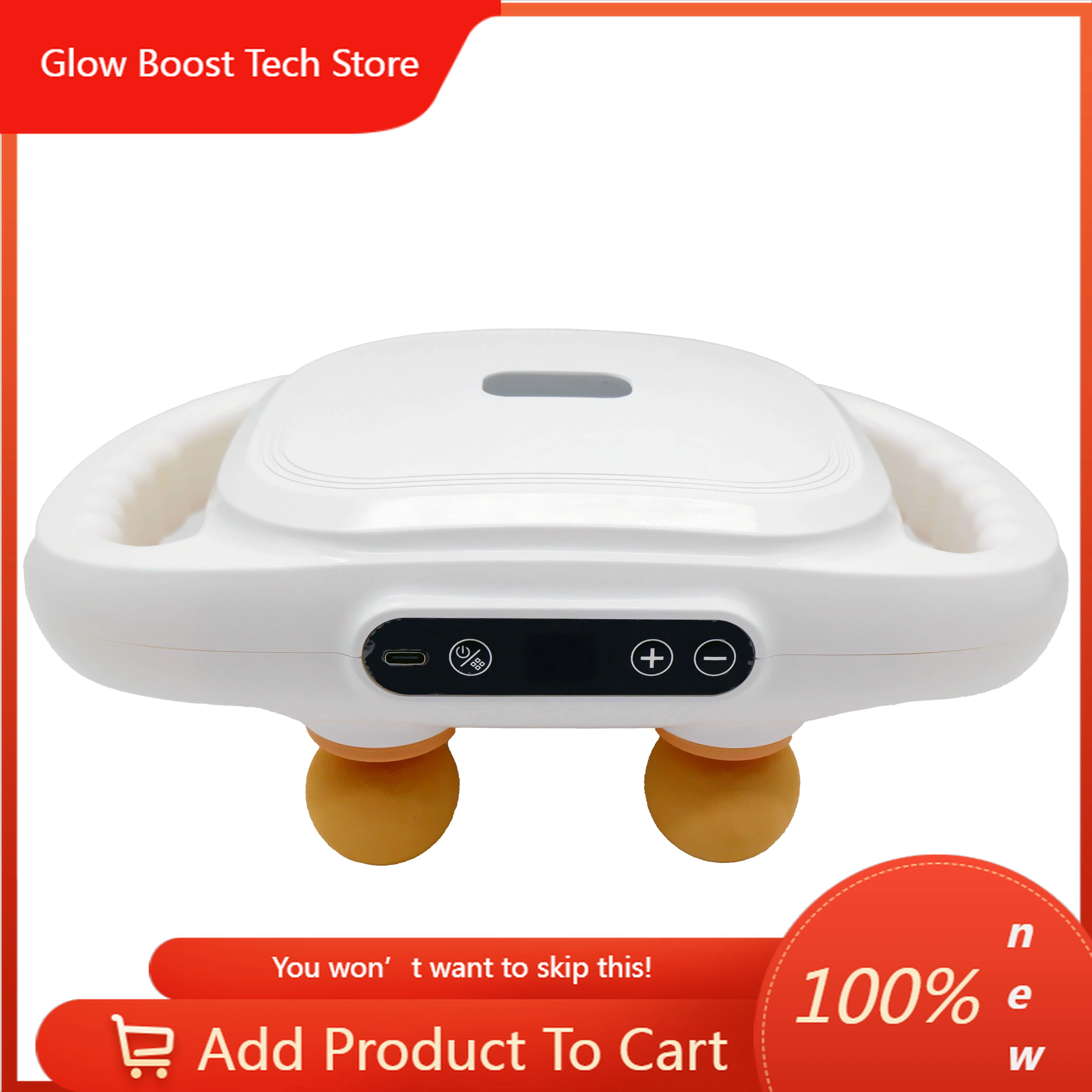 

NYC2 Massager Gun Heated Professional Electric Back Massager for Athletes