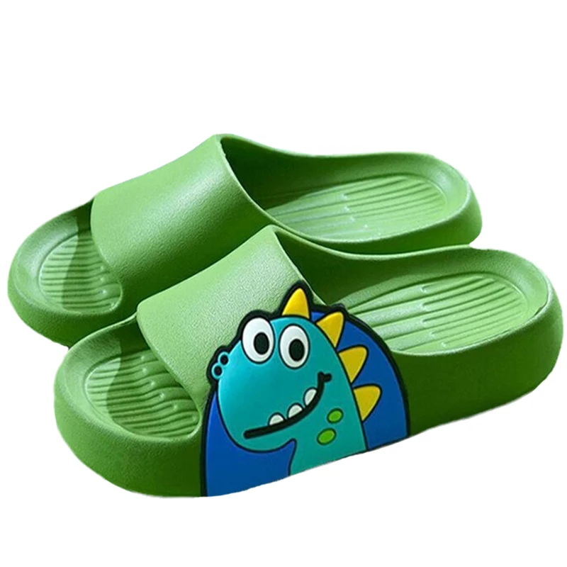 Cartoon children slippers summer soft sole anti slip indoor bathing anti fall girls and boys sandals and slippers