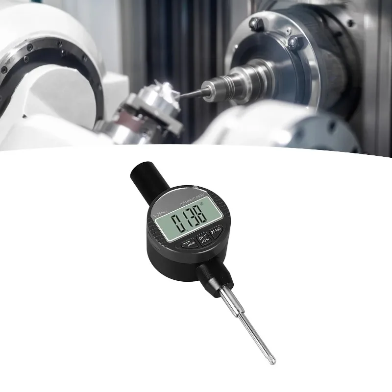 

Digital Gauge Digital Indicator 0.01mm 0.0005in Resolution 0 To 30mm Range M2.5 Thread High Accuracy Test Gauge
