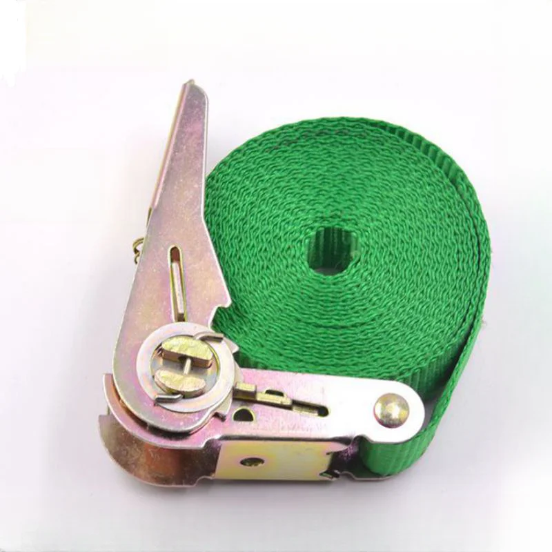 3m Cargo Strap Ratchet Tensioner Freight Car Fixed Tightener Tighten Rope For Luggage Goods Transportation Outdoor Camping image 3