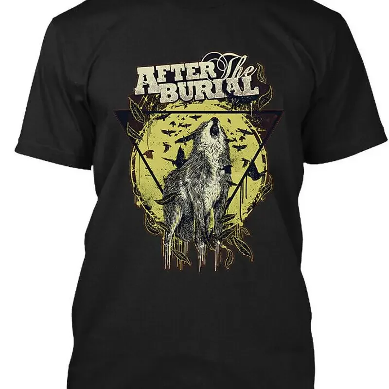 New Popular After the Burial American Music Wolf Art Logo T Shirt S 4XL