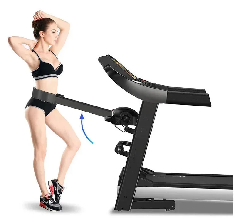 Hot selling home use silent foldable treadmill Fitness equipment folding treadmill smart multi-function treadmill