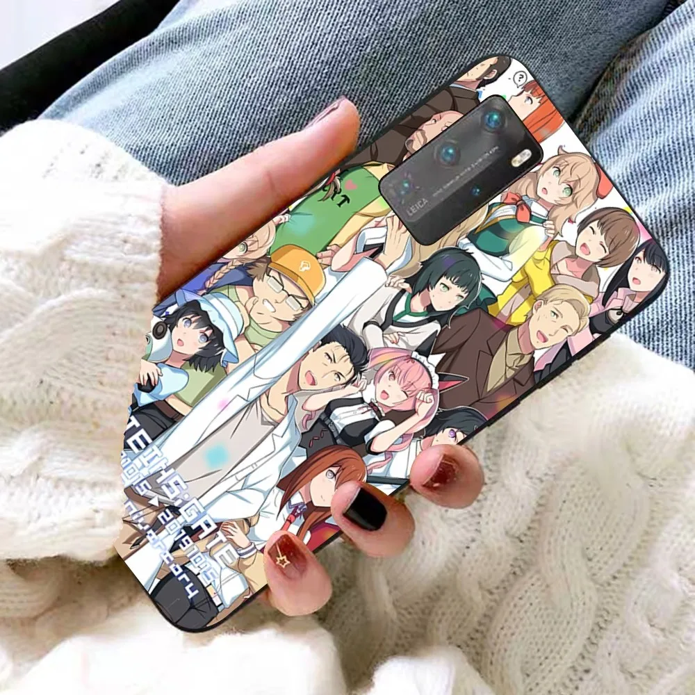 Anime Steins Gate Phone Case For Huawei P 8 9 10 20 30 40 50 Pro Lite Psmart Honor 10 Lite 70 Mate 20lite