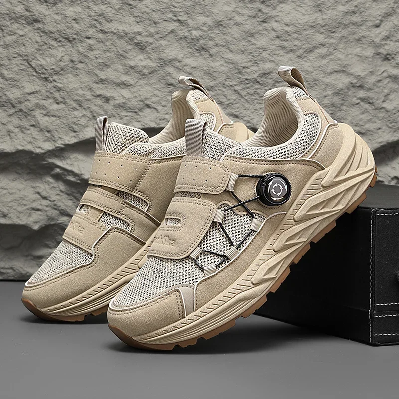 

Универсальные мужские кроссовки для отдыха, мужские легкие удобные спортивные прогулочные туфли, модные высококачественные легкие удобные прогулочные туфли