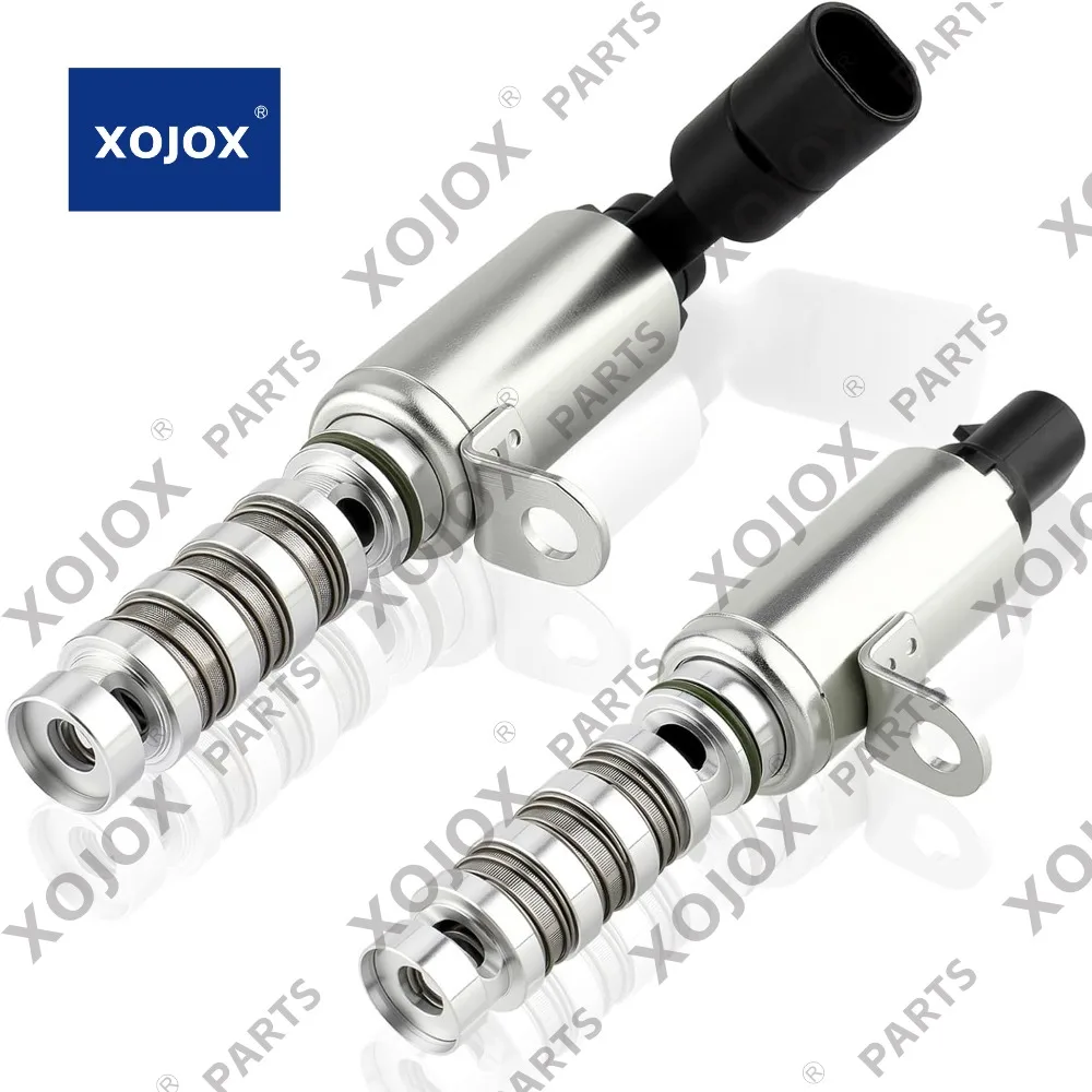 

XOJOX AUTOKAY 24375-2E100 Intake and Exhaust Variable Valve Timing VVT Solenoid 2 Pcs Fits for X Elantra Coupe GT Kona Tucson, f