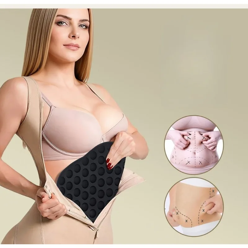 Abdomen Flattening After Female Liposuction Fat Foam Plate with Bump Massage Function Abdominal Compression Compression Plate