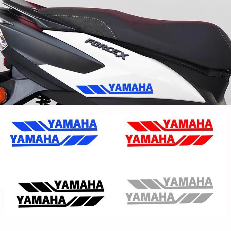

Racing Body Helmet Tail Box Modified Stickers for Yamaha Motorcycle Reflective Laser Logo Car Waterproof Decorative Decals