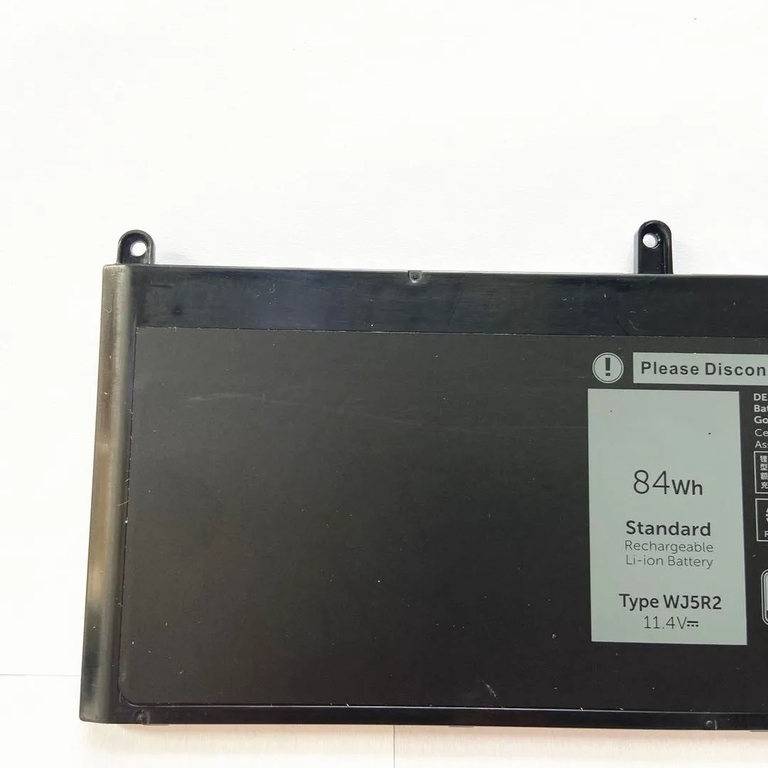 Original laptop battery 11.4V 84Wh WJ5R2 battery 4F5YV for 3510 Series